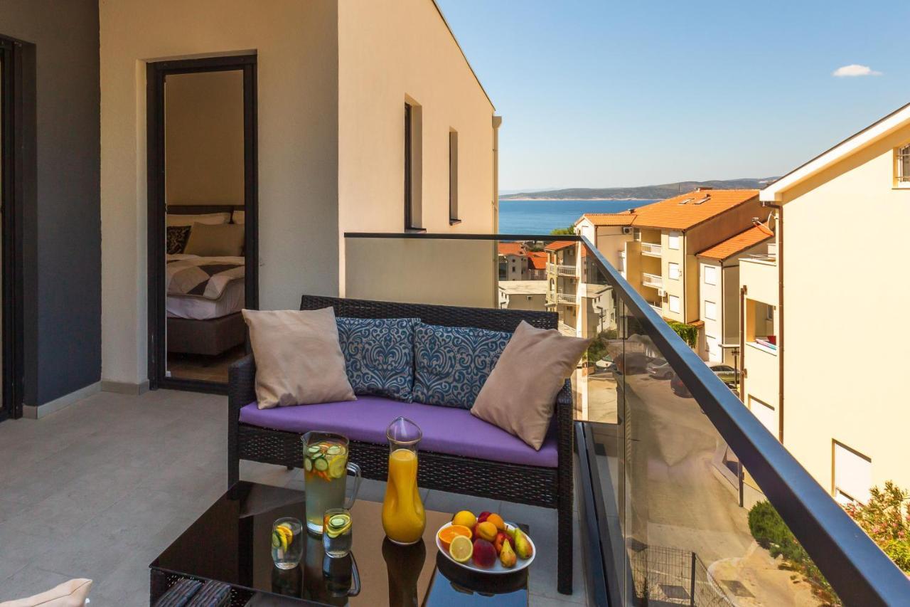 Luxury 2 Bedroom Apartment With Sea View Baska Voda Luaran gambar
