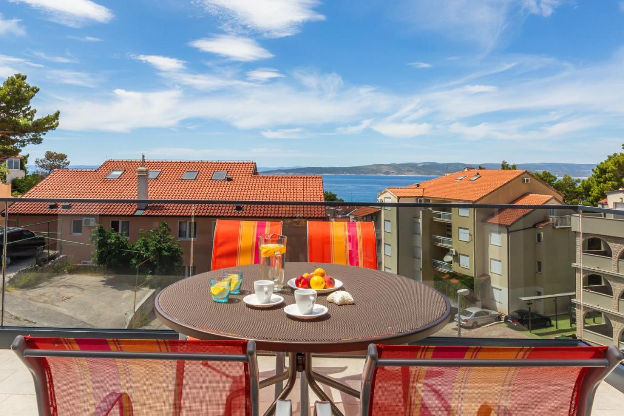Luxury 2 Bedroom Apartment With Sea View Baska Voda Luaran gambar